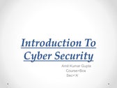 Cyber security | PPT