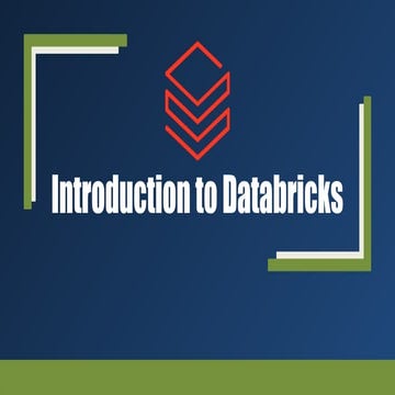 Introduction to Databricks - AccentFuture | PPTX