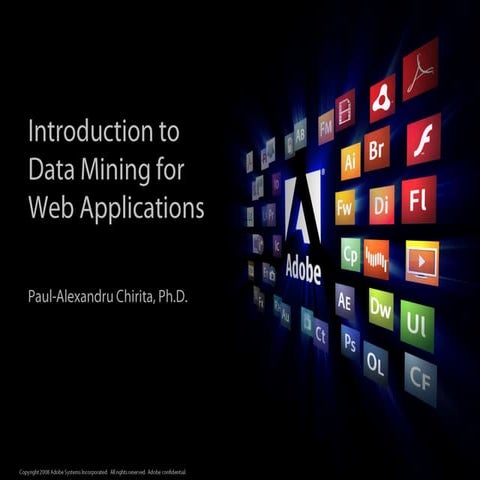 How To Web - Introduction To Data Mining For Web Applications