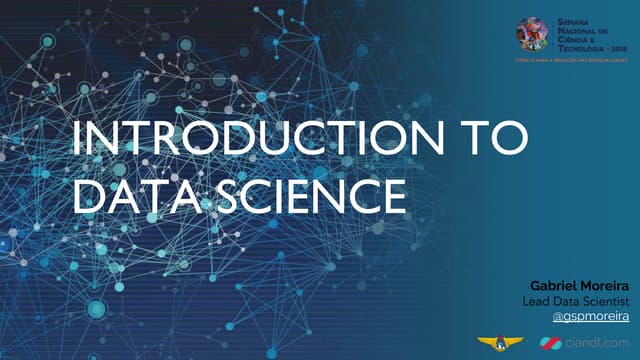 Introduction to Data Science | PPT