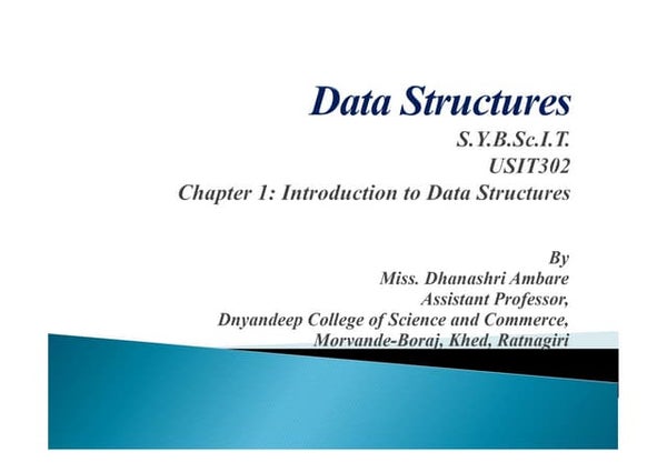 Data structure | PPT