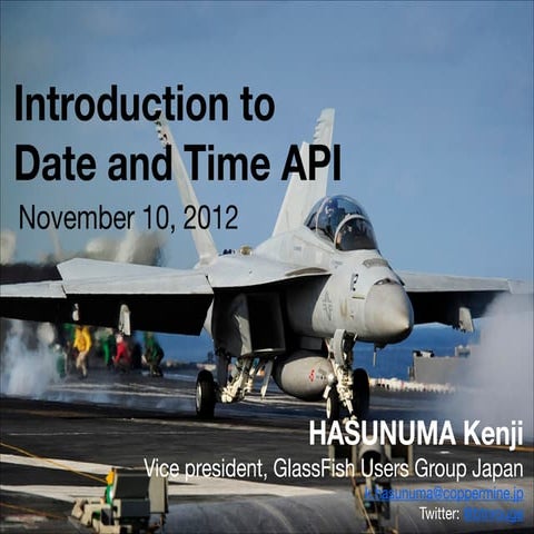 Introduction to Date and Time API