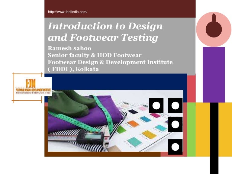 Introduction to design and footwear testing