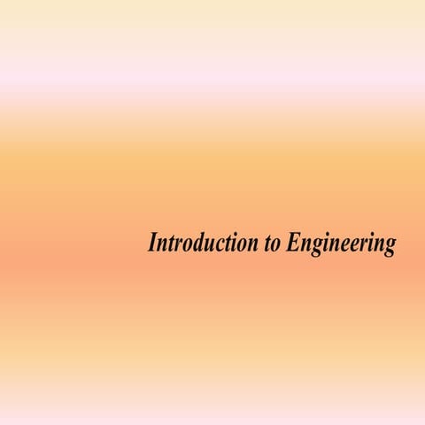 Introduction to design engg. 