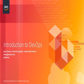 Introduction to DevOps