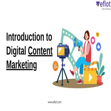 Introduction to Digital Content Marketing presentation
