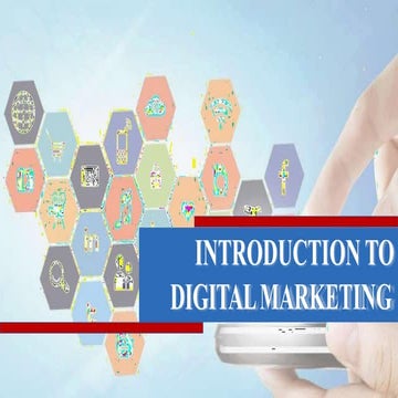 Introduction to digital marketing