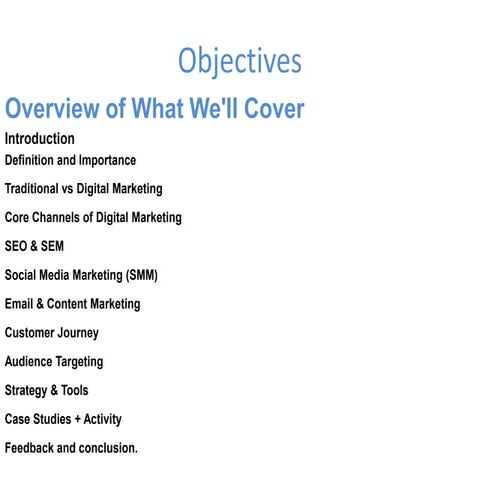 Introduction to Digital Marketing with Andrew Akol