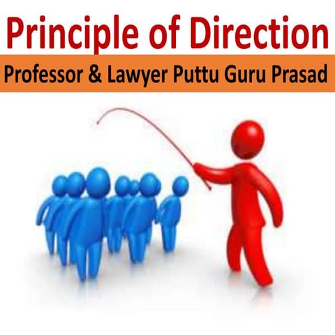 Principles of Direction pgp viva vvit
