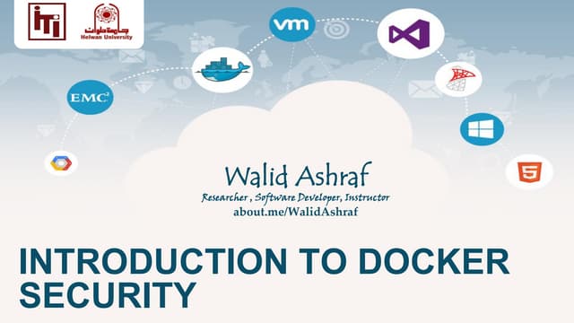 Introduction to docker security