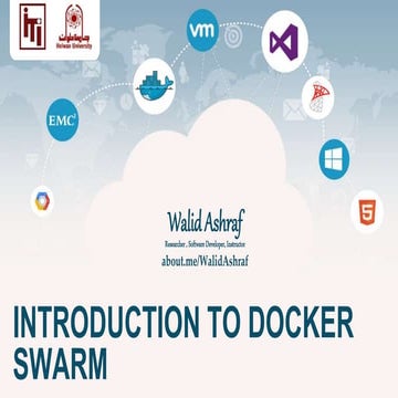 Introduction to docker swarm | PPT