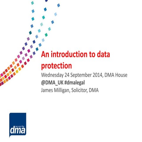 Introduction to data protection