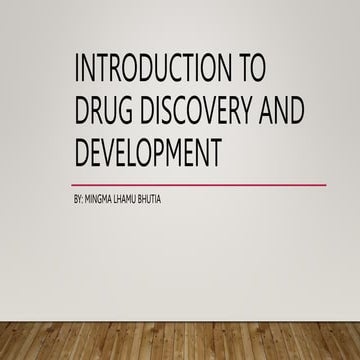 Introduction to drug discovery and development.pptx