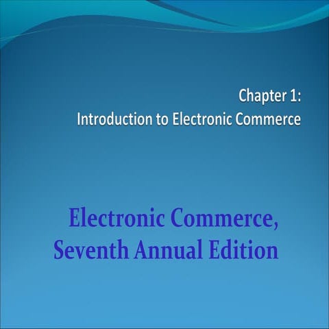 E-Commerce