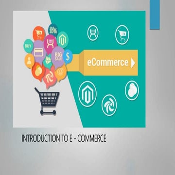 Introduction to e   commerce