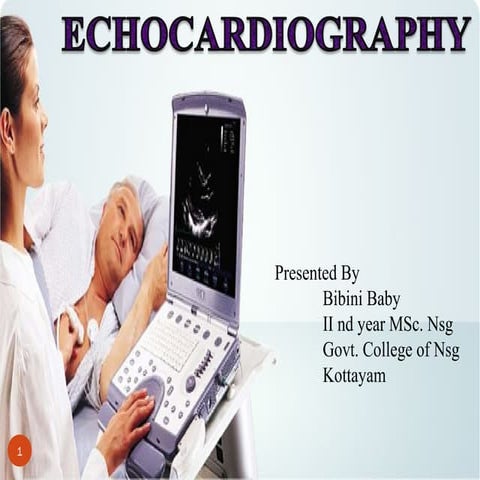 Introduction to echocardiography 