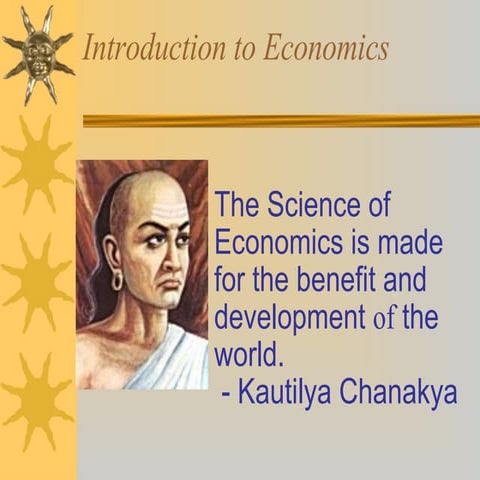 Introduction To Economics