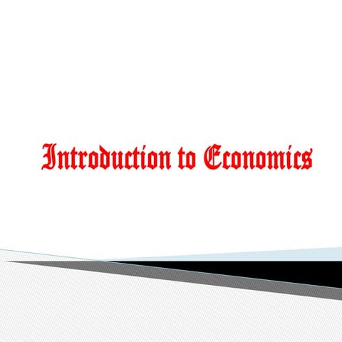 Introduction to economics.ppsx