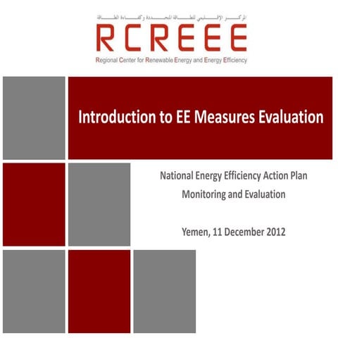 Introduction to ee measures evaluation