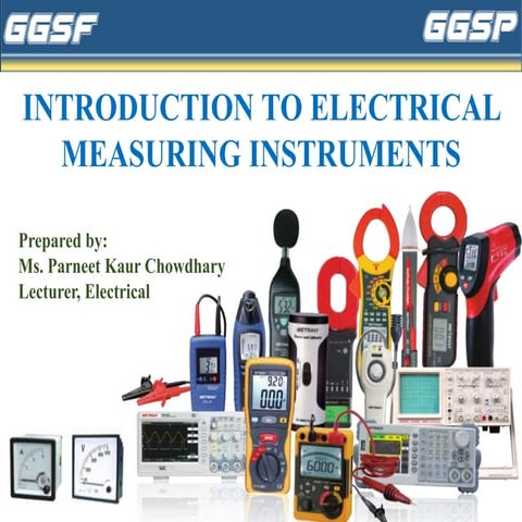Introduction to electrical measurements