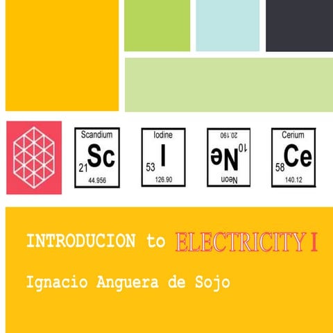 Introduction to electricity 1