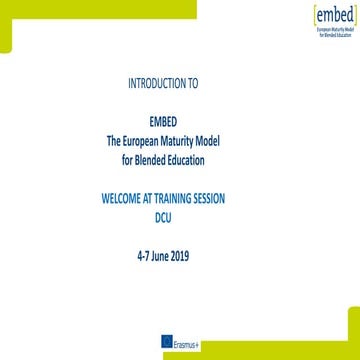 Introduction to EMBED