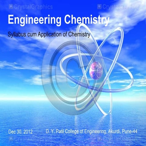 Introduction to engineering chemistry