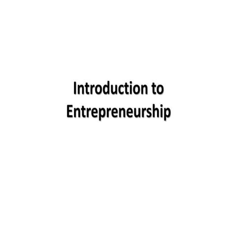 Introduction to Entrepreneurship (1).pptx