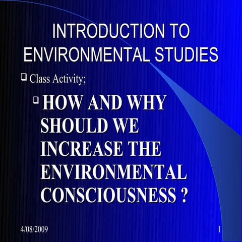 Introduction to environmental_studies