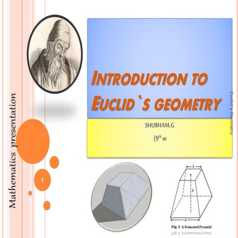 Introductiontoeuclidsgeometryby 131215081330-phpapp02