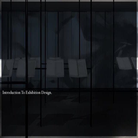 Introduction To Exhibition Design
