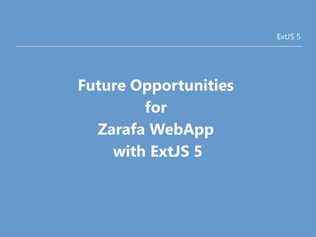 Introduction to ExtJs 5