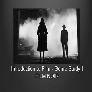 Introduction to film genre study #1...