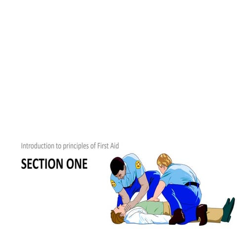 Introduction to first aid