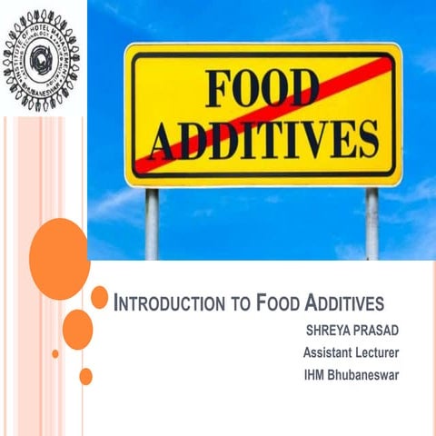 Introduction to Food Additives.pptx