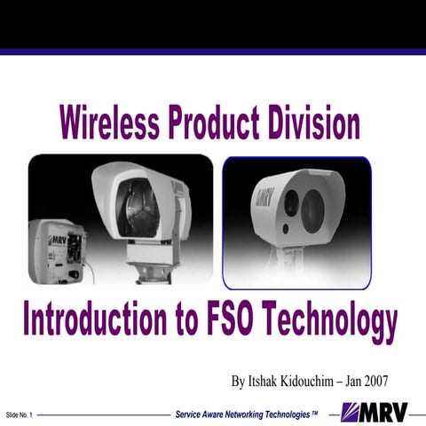 Introduction To Fso Technology