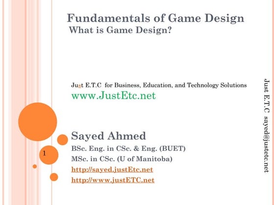 Elements of game play | PPT