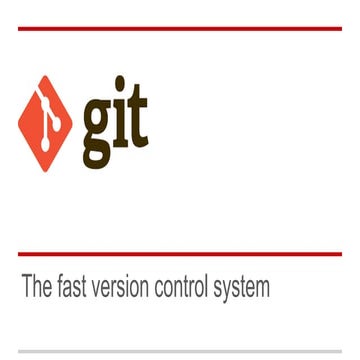 Version Controlling With Git