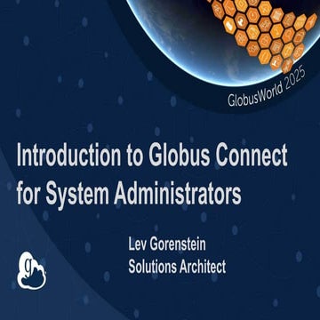 Introduction to Globus Connect for System Administrators.pdf