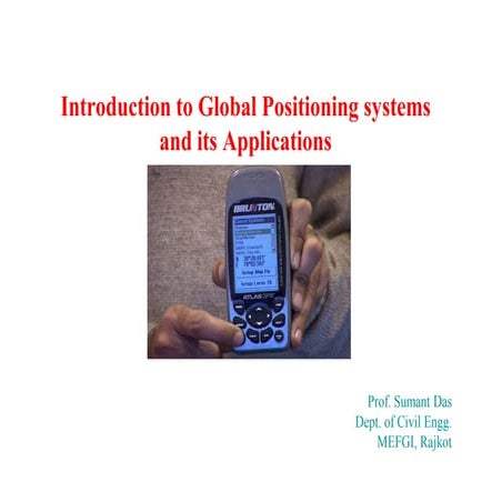 Introduction to gps [compatibility mode]