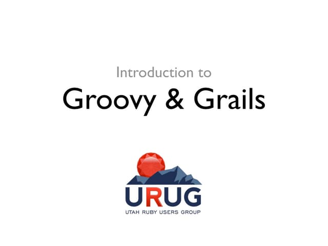 Introduction To Grails