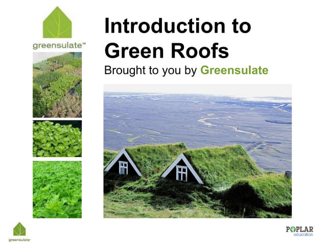 Introduction to Green Roofs