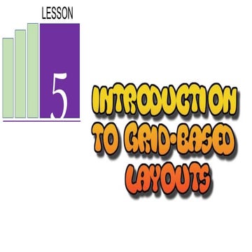 Introduction to grid based layout