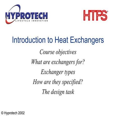 Introduction to heat_exchangers