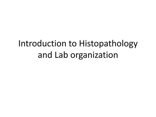 Equipments used Histopathology | PPTX