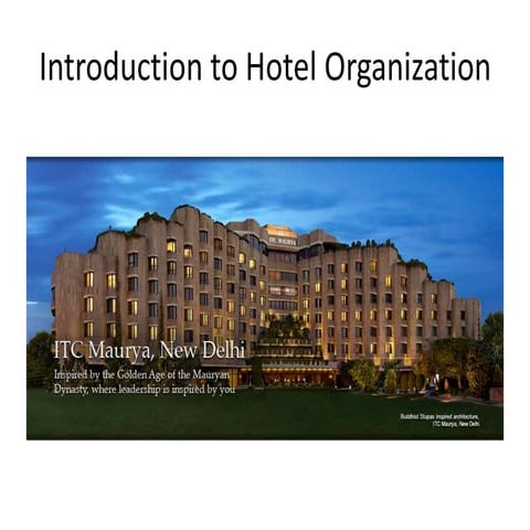 Introduction to hotel core areas