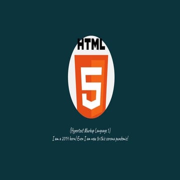 Introduction to HTML 5