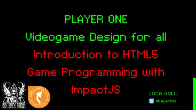 Introduction to html5 game programming with impact js