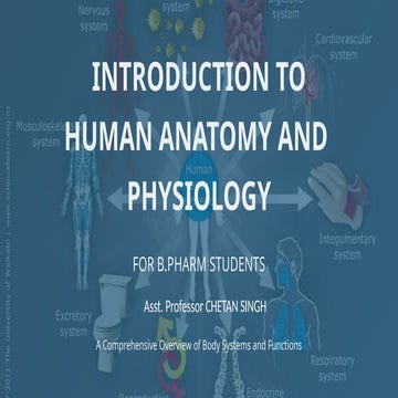 Updated Anatomy and Physiology -2025 for Cosmetology | PPTX