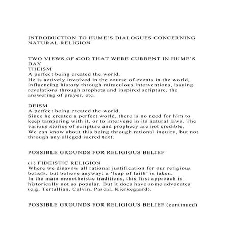 INTRODUCTION TO HUME’S DIALOGUES CONCERNING NATURAL RELIGION.docx